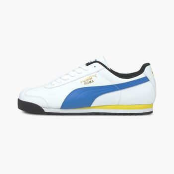 Puma Roma Basic+ Lifestyle Topánky Panske Biele/Modre,SK2629